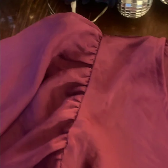 DKNY Women's Magenta Blouse - Picture 8 of 10